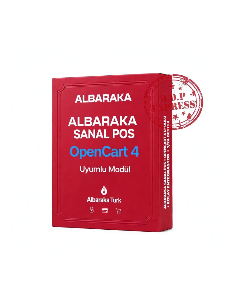 Albaraka OpenCart 4.X Sanal POS Modülü