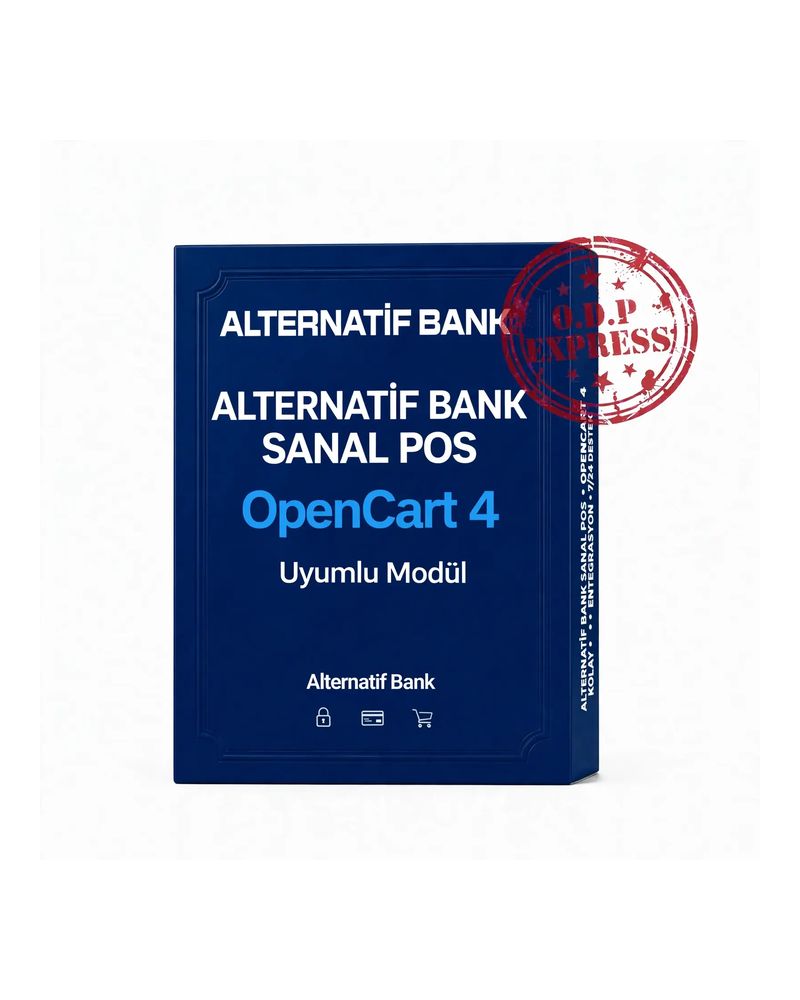 Alternatif Bank OpenCart 4.X Sanal POS Modülü