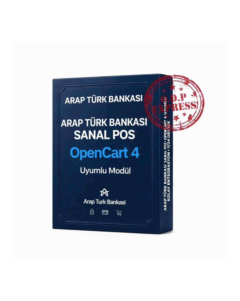 Arap Türk Bankası OpenCart 4.X Sanal POS Modülü