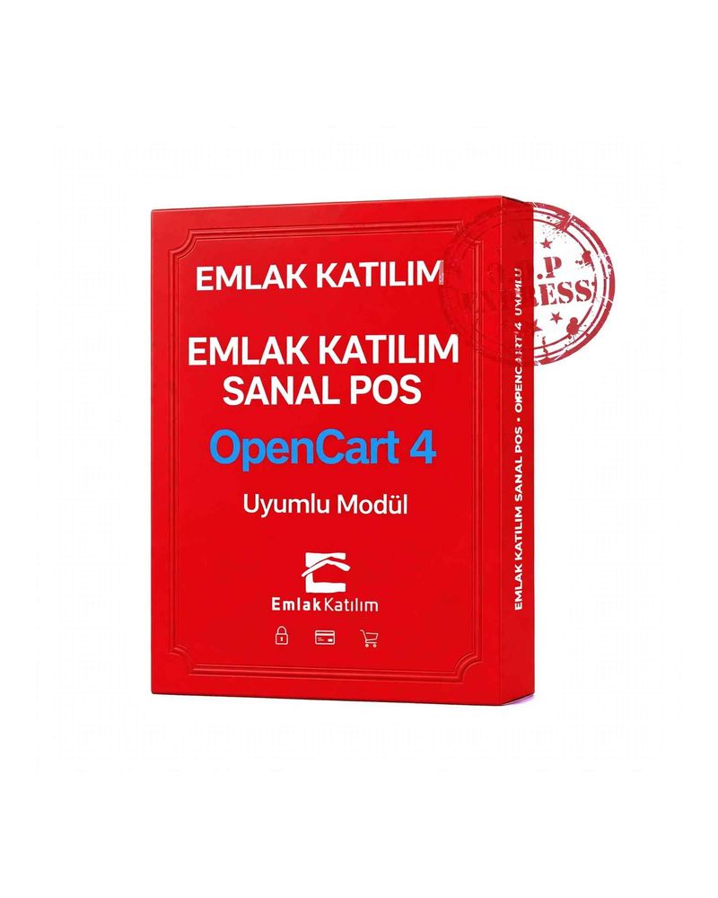 Emlak Katılım OpenCart 4.X Sanal POS Modülü