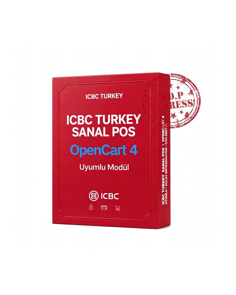 ICBC Turkey OpenCart 4.X Sanal POS Modülü