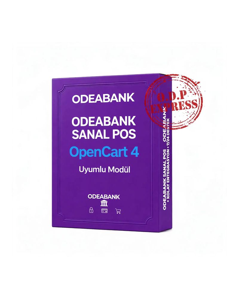 Odeabank OpenCart 4.X Sanal POS Modülü